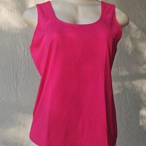 Chico's Bright Pink Microfiber Tank